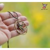 Кулон "Сойка пересмешница". Голодные игры -2. Бронза.На шнурке
